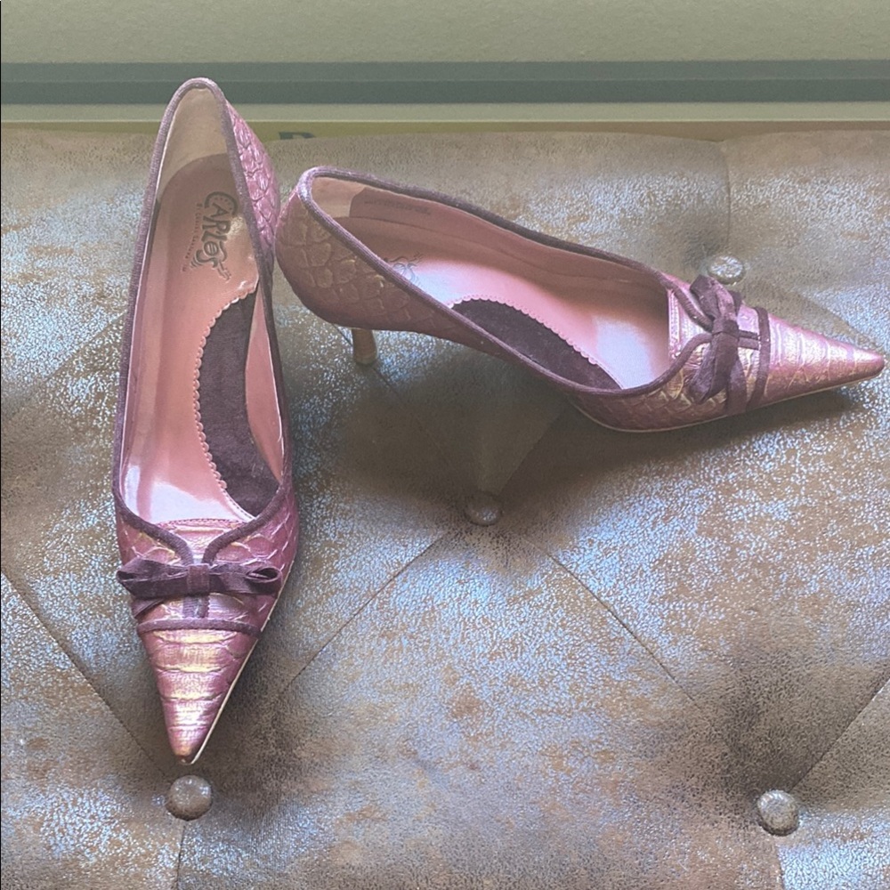 Chic Pink Carlos Santana Women’s Heels
